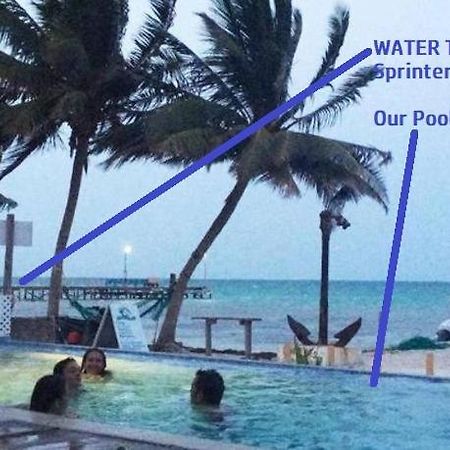 Beach Club Budget Rooms At Popeyes Caye Caulker Dış mekan fotoğraf