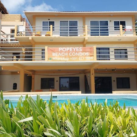 Beach Club Budget Rooms At Popeyes Caye Caulker Dış mekan fotoğraf
